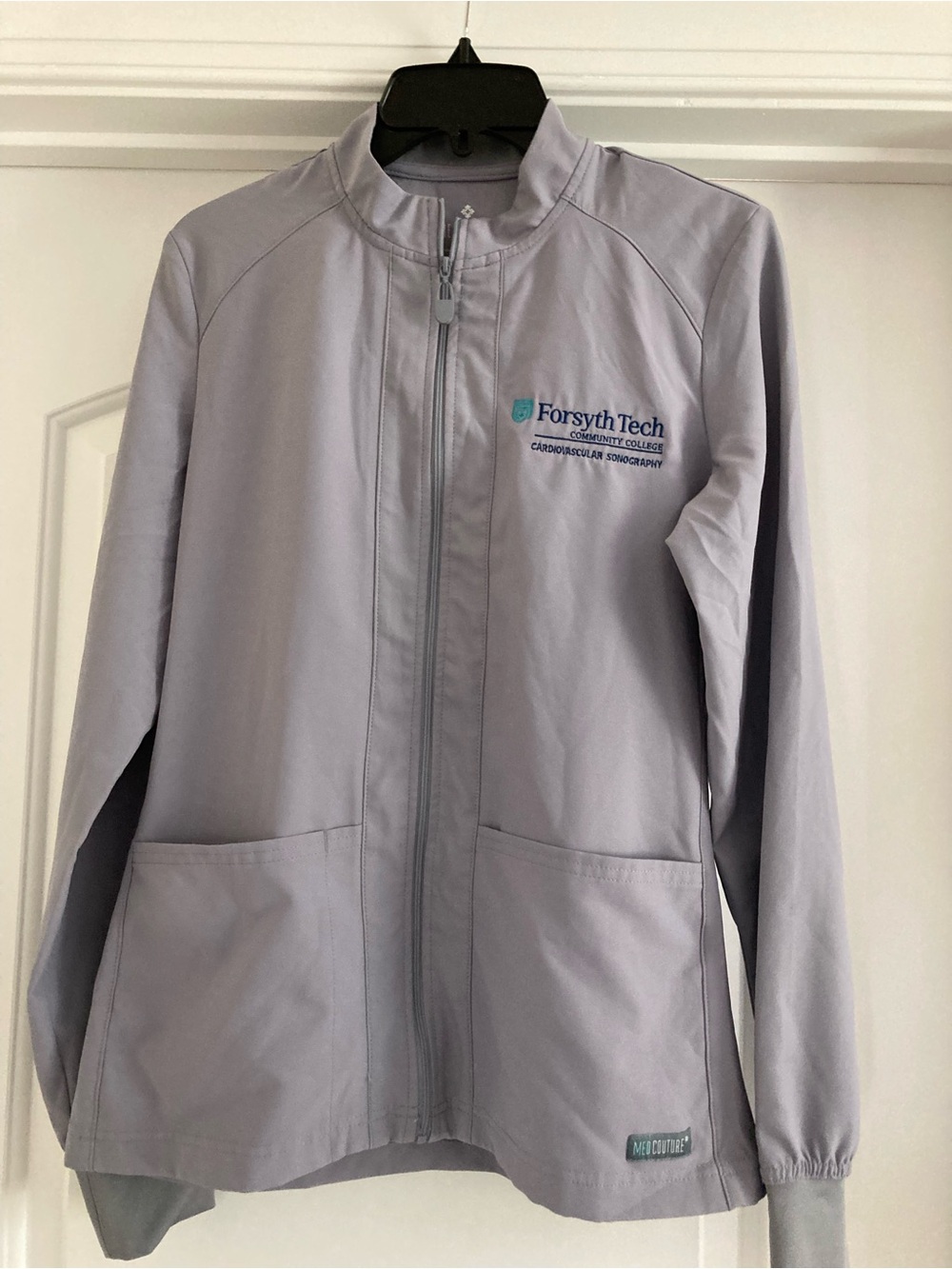 Carhartt Gray Full-Zip Jacket.Cardiovascular Sonography.